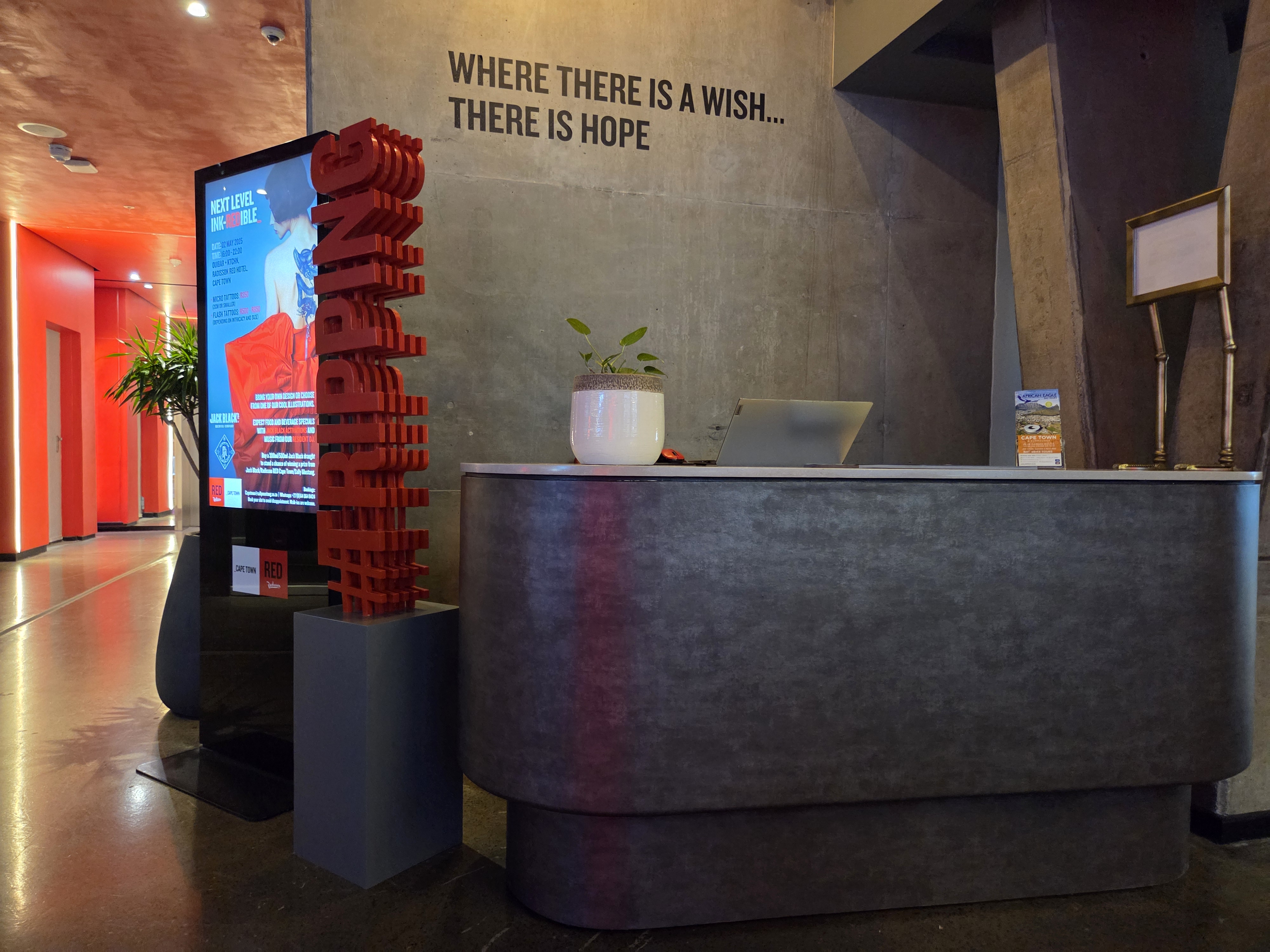 Radisson Red CPT Reception, project photo 4